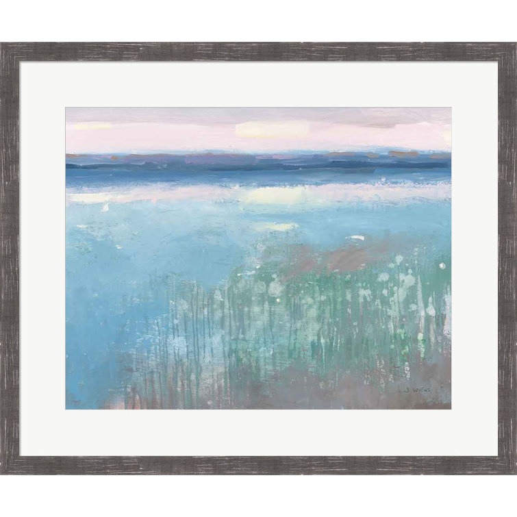 Red Barrel Studio® Seascape I Framed On Plastic / Acrylic by James